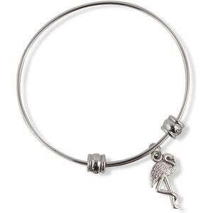 Flamingo Bracelet | Flamingo Bird Fancy Bangle